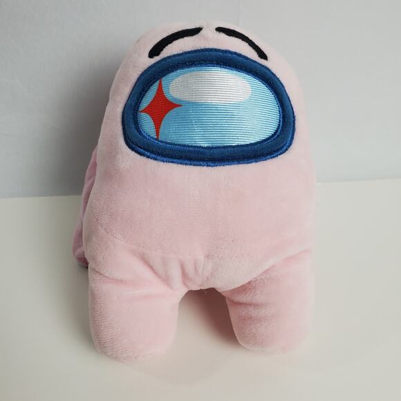 Among Us Plush Crewmate 7" Shapeshifter Egg Pink Stuffed Toy Toikido - Picture 5 of 11